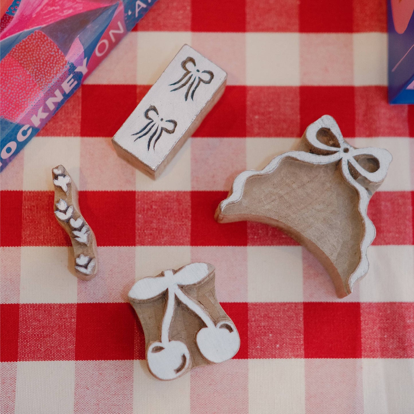 BLOK PARTI Block Printing Kit - Wallpaper Print Tote Bag