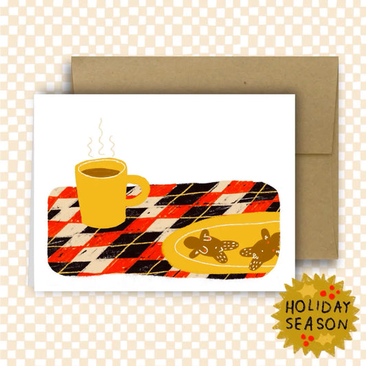 NAKED GINGERBREAD Card