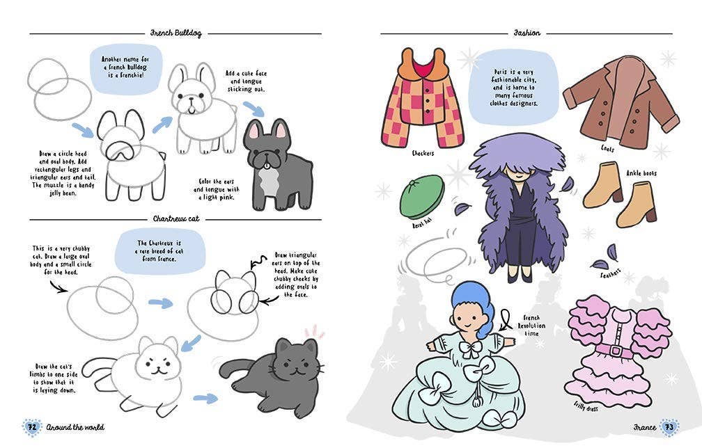 How to Draw Cute Stuff: Around the World by Angela Nguyen