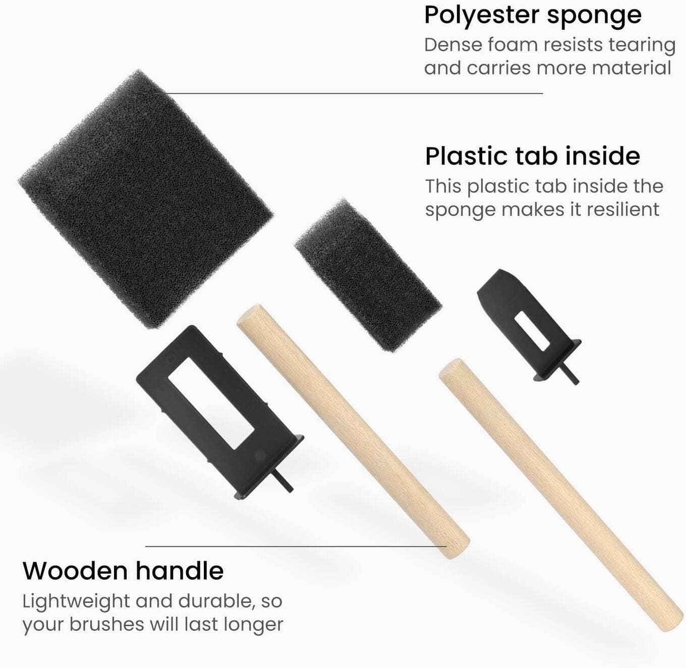 Arteza® Foam Brushes