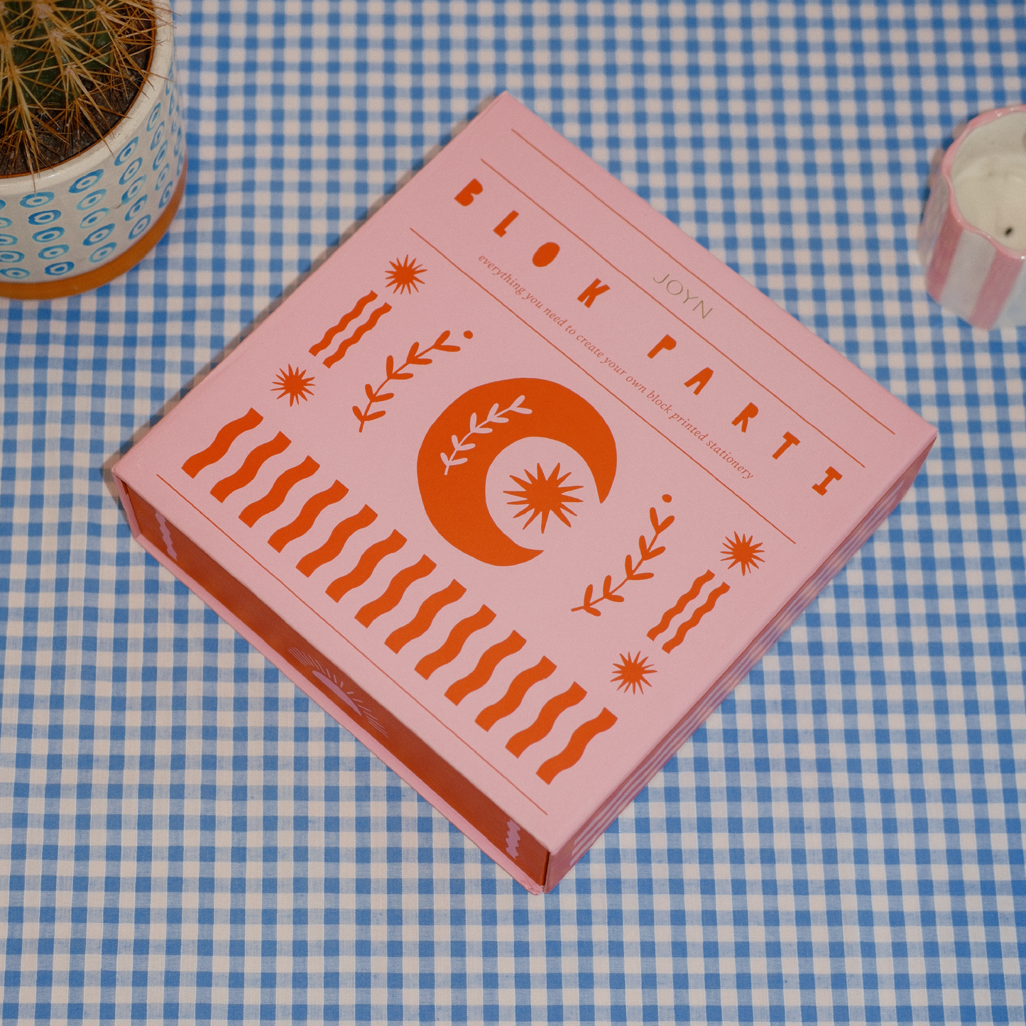 BLOK PARTI Block Printing Kit - Cosmic Print Stationery Set