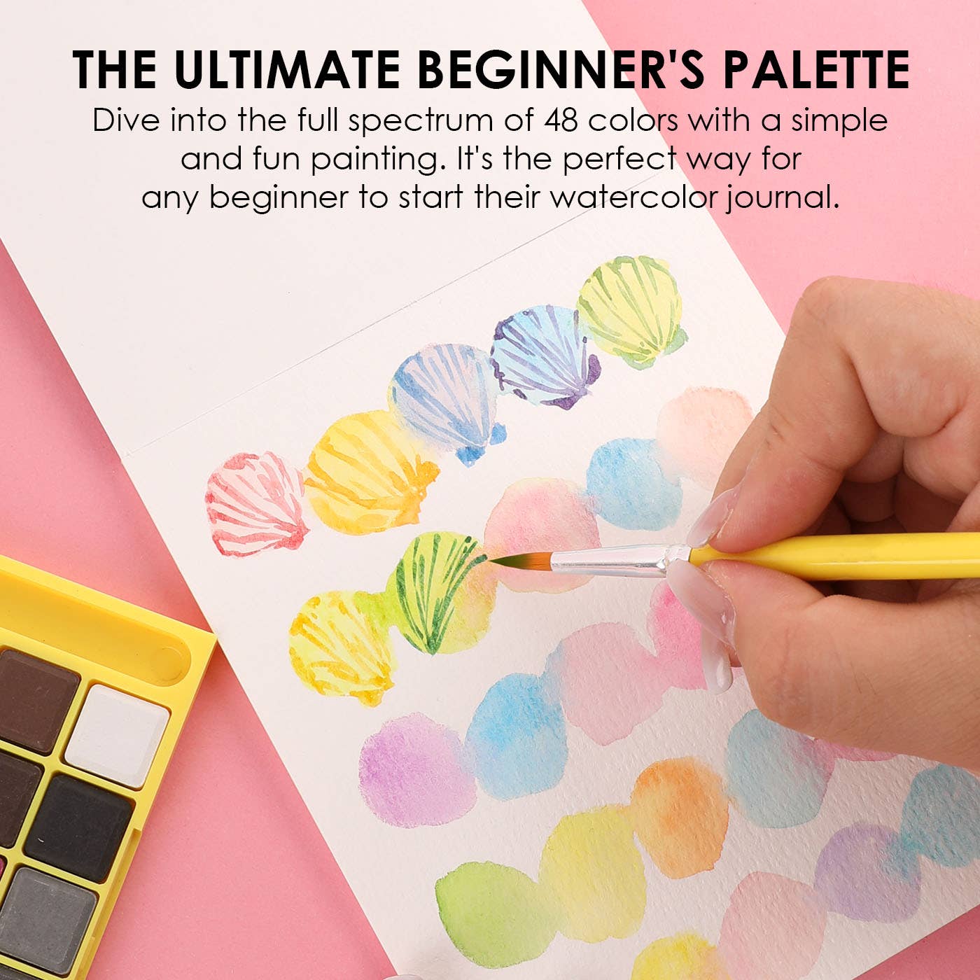 GRABIE Watercolor Set of 48