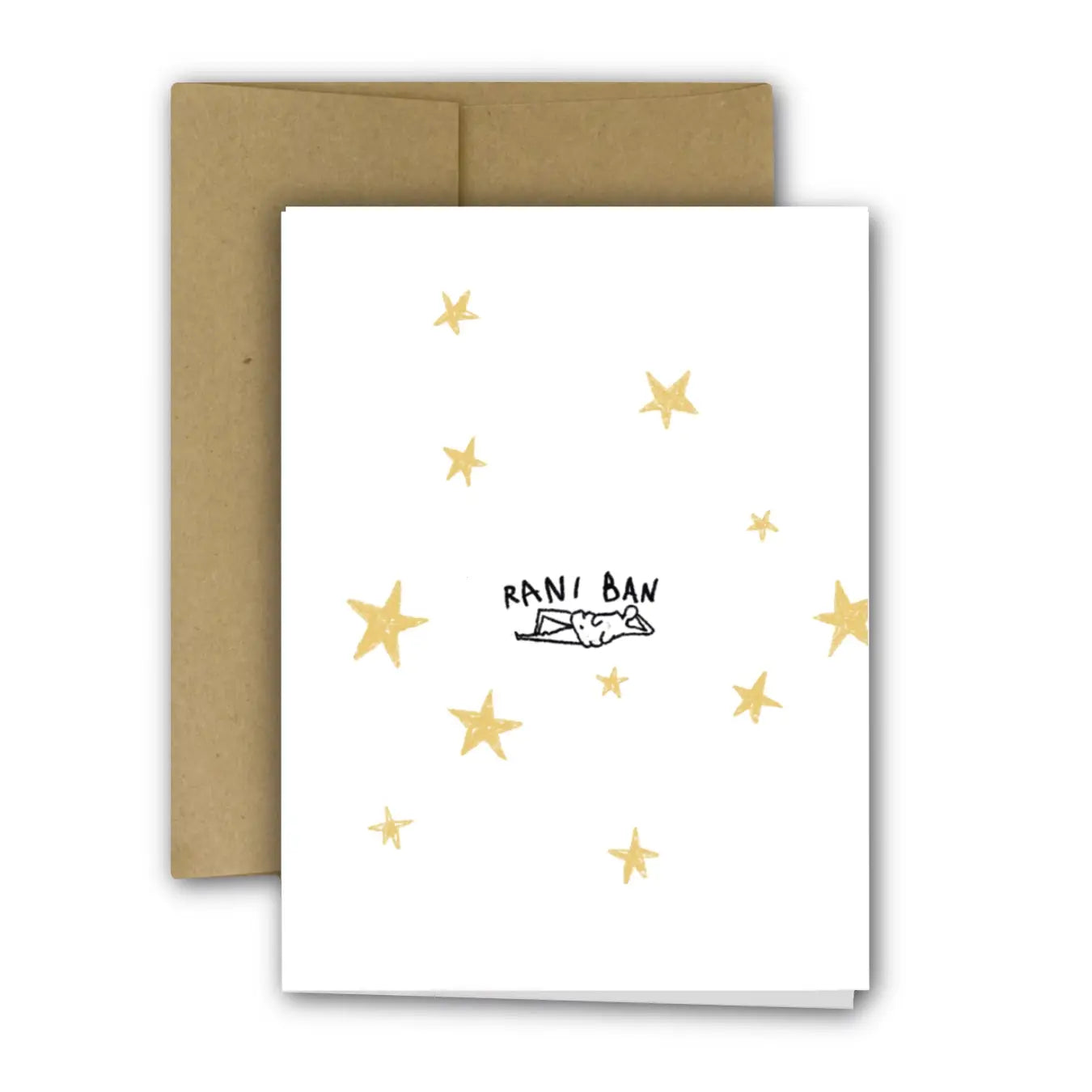 4-LEGGED ANGEL Greeting Card