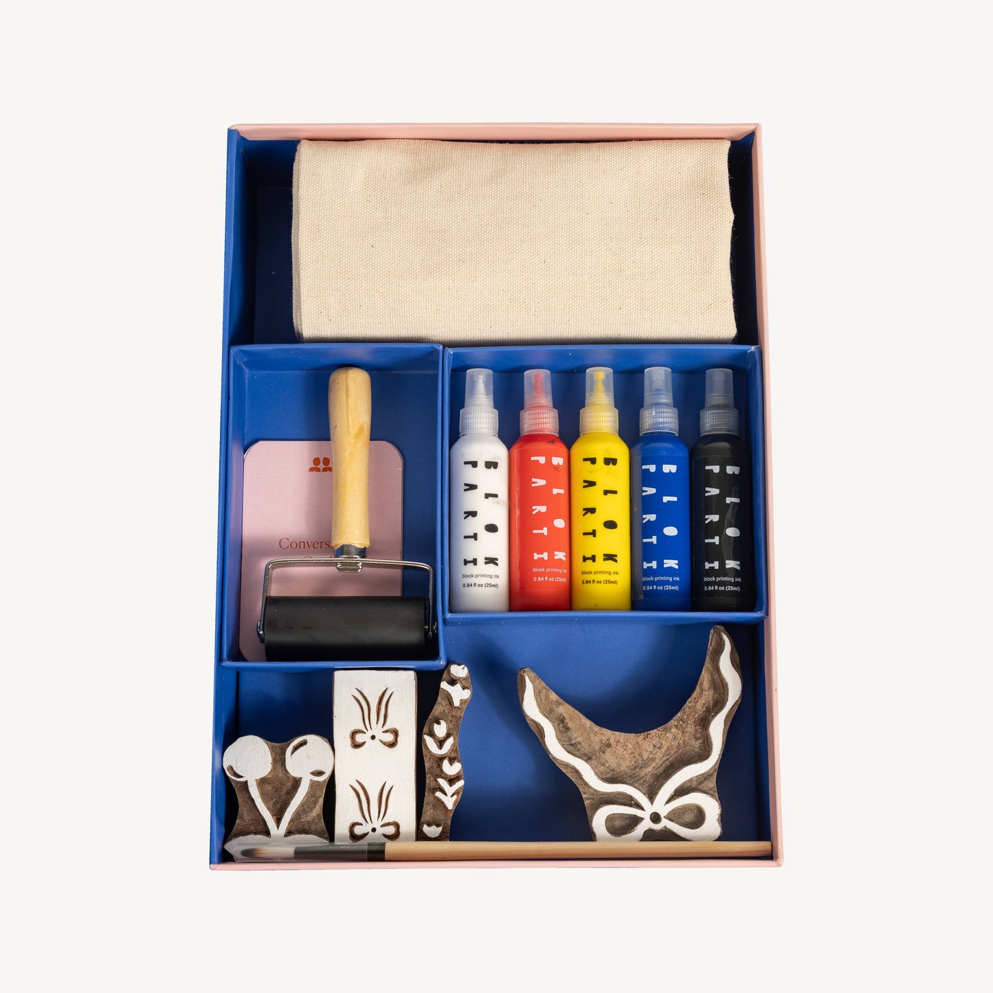 BLOK PARTI Block Printing Kit - Wallpaper Print Tote Bag