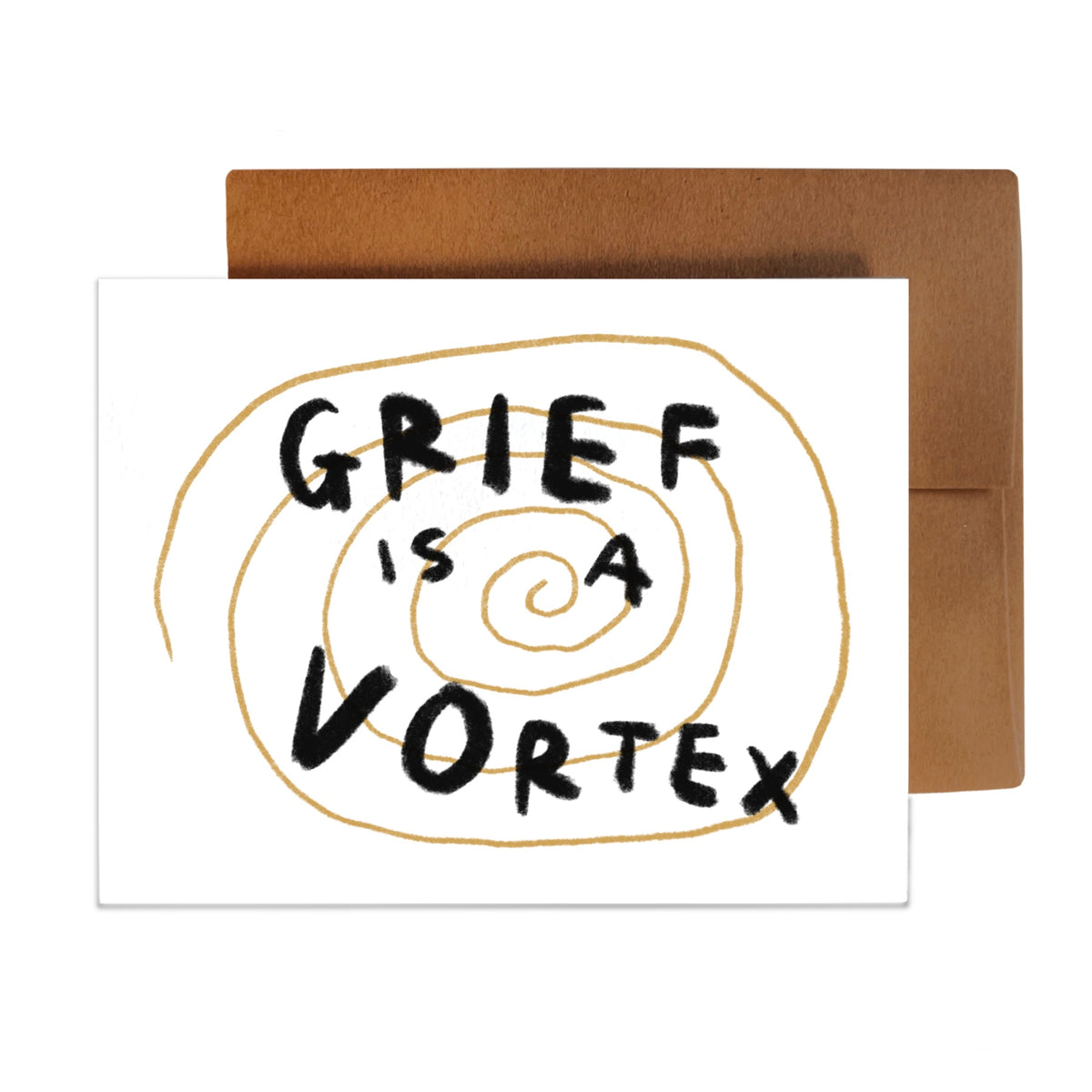 GRIEF IS A VORTEX card ~ Amy Lin X Rani Ban