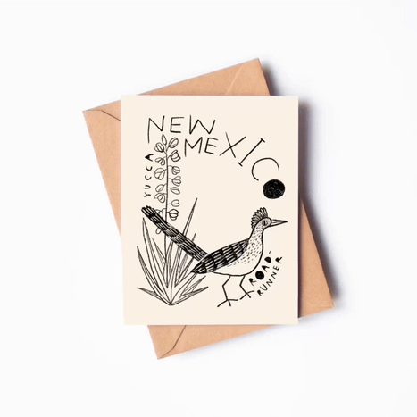 STATE FLOWER & BIRD GREETING CARD