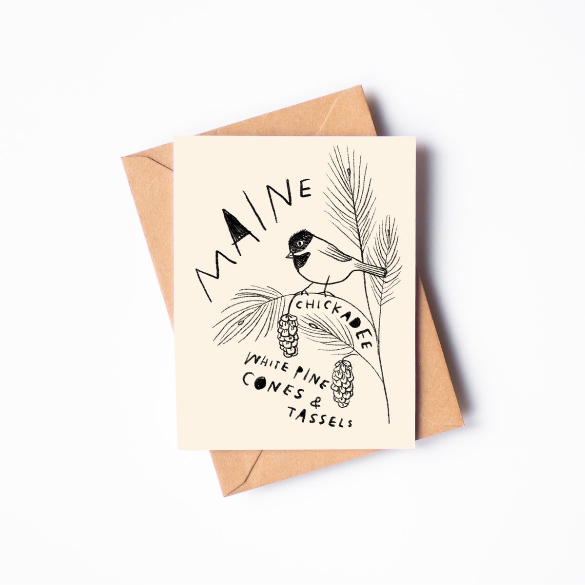 STATE FLOWER & BIRD GREETING CARD
